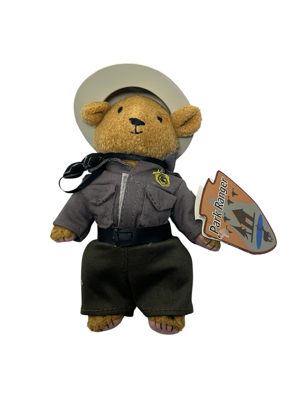 Park Ranger Bear Plush Mini Teddy Bear NWT Park Ranger Stuffed Animal Nature